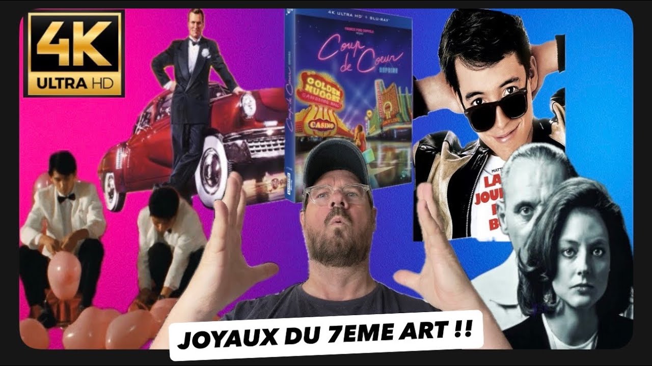 ACHAT BLURAY 4K DE DINGUE • COLLECTOR, STEELBOOK • FILMS CULTES !!