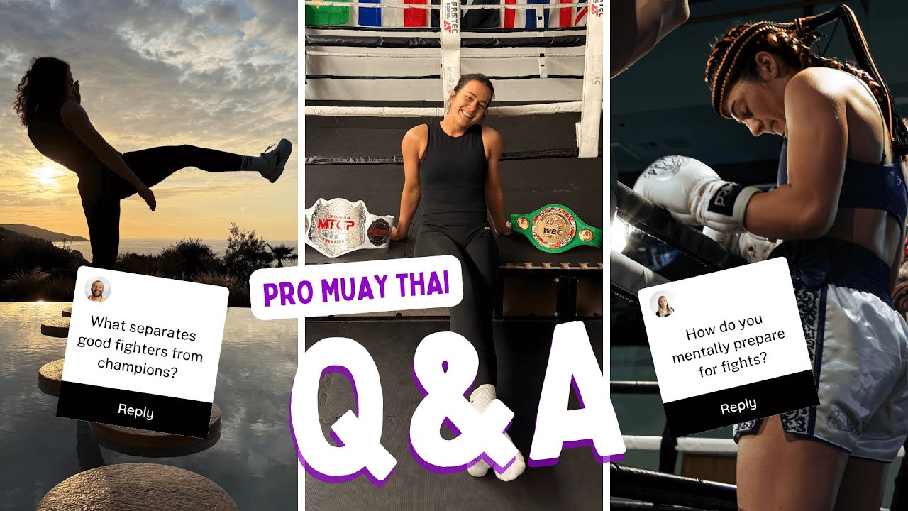 The Reality of Being a PRO Muay Thai Fighter, Answering Your Questions | Fit Izz