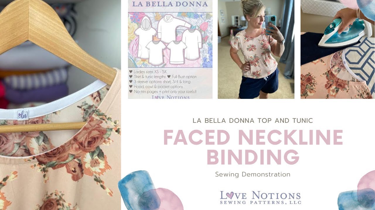 How to Install a Faced Neckline Binding
