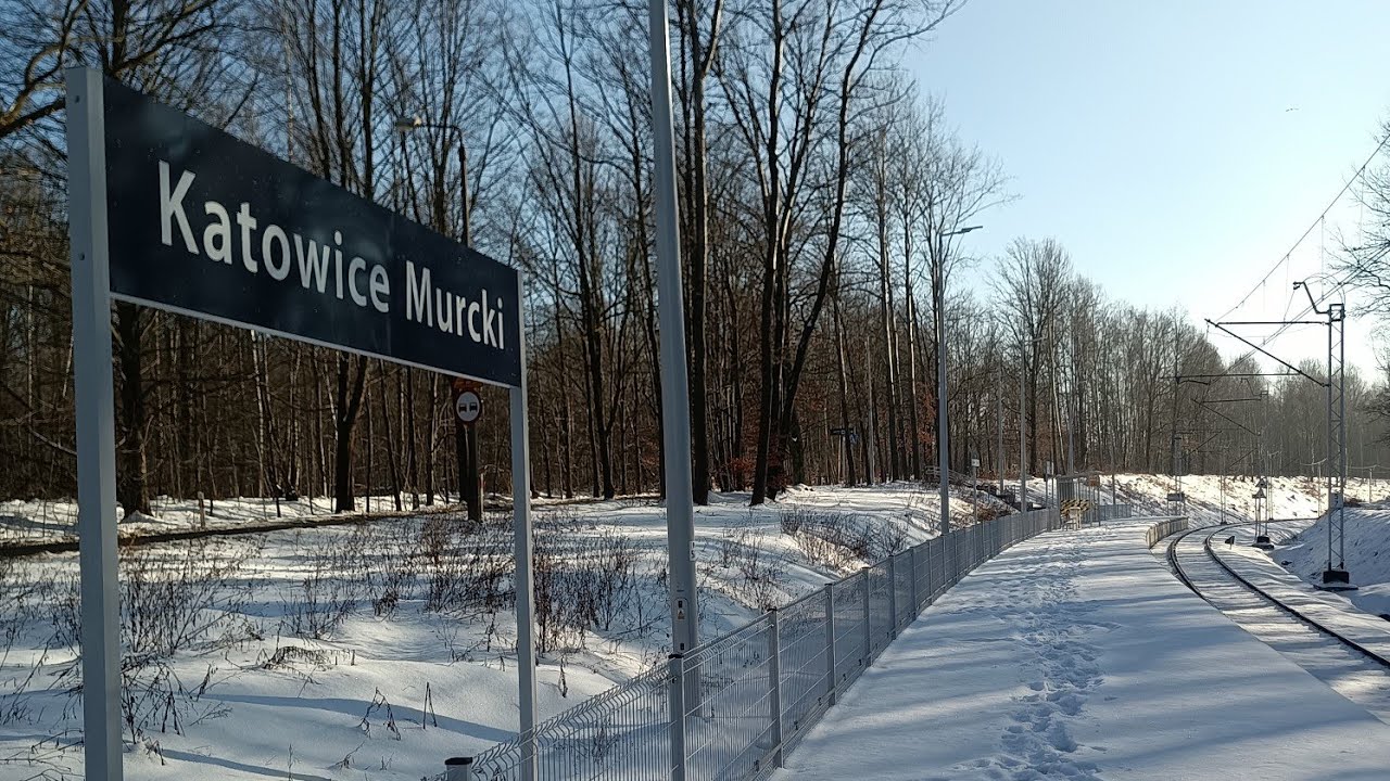 Stacja kolejowa Katowice Murcki.