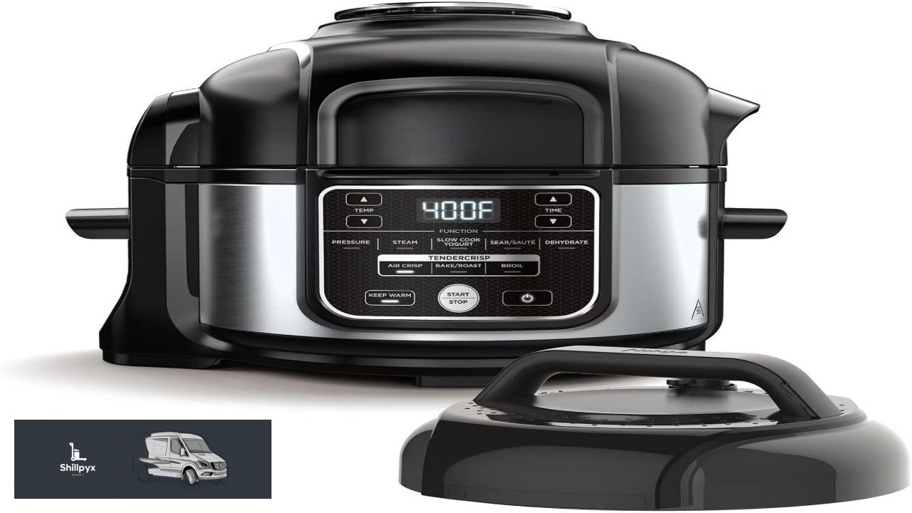 Niin ja Foodi 10 in 1 Pressure Cooker & Air Fryer 5 Quart Stainless
