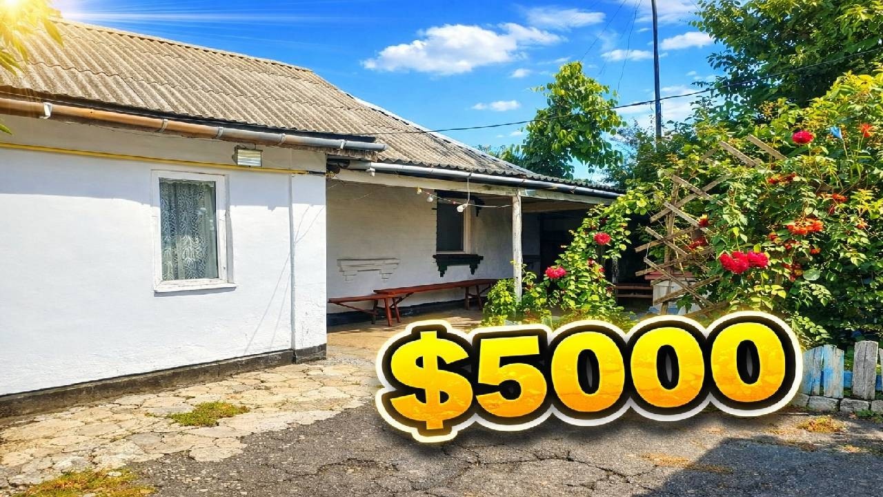 Будинок за $5000 — продаж будинку в селі з великою територією