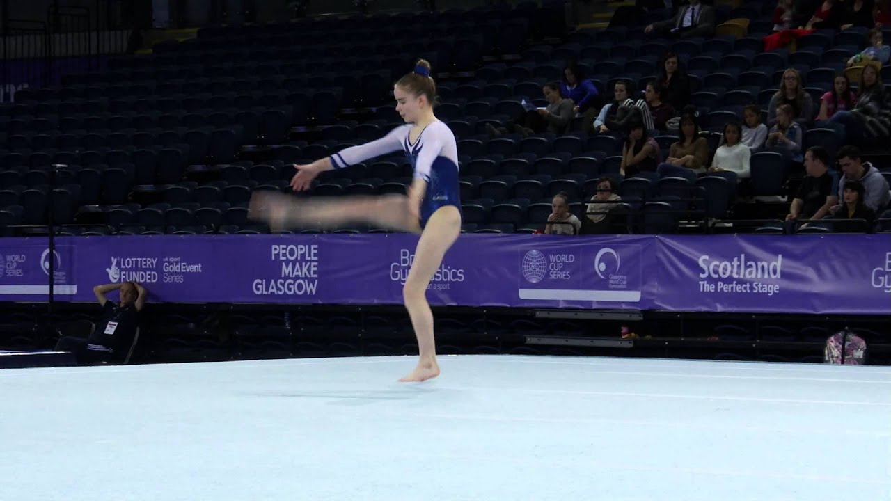 ALICE KINSELLA   FX   British Espoir Championships 2014