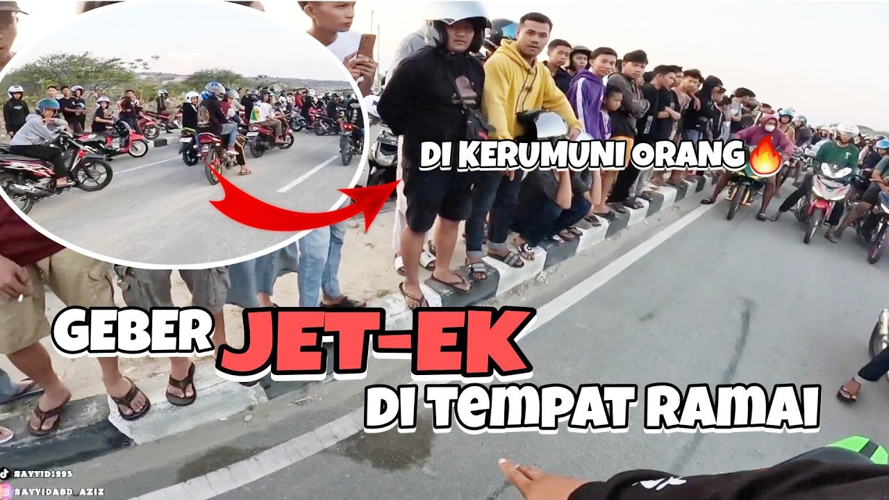 ZX GEBER-GEBER DI TEMPAT RAMAI❗️AUTO BALAPAN LIAR || Indonesia Motovlog (55)