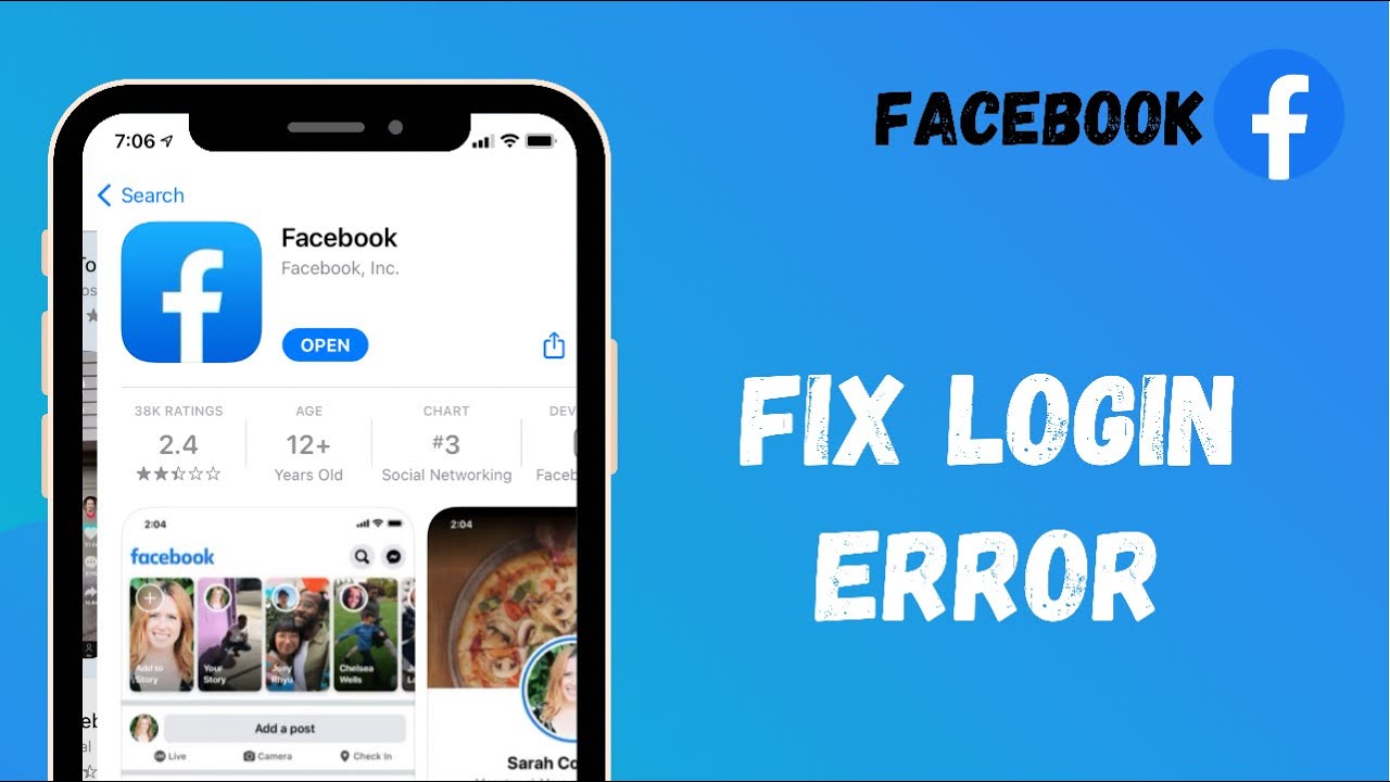 How to Fix Facebook Login Error on iPhone | 2021