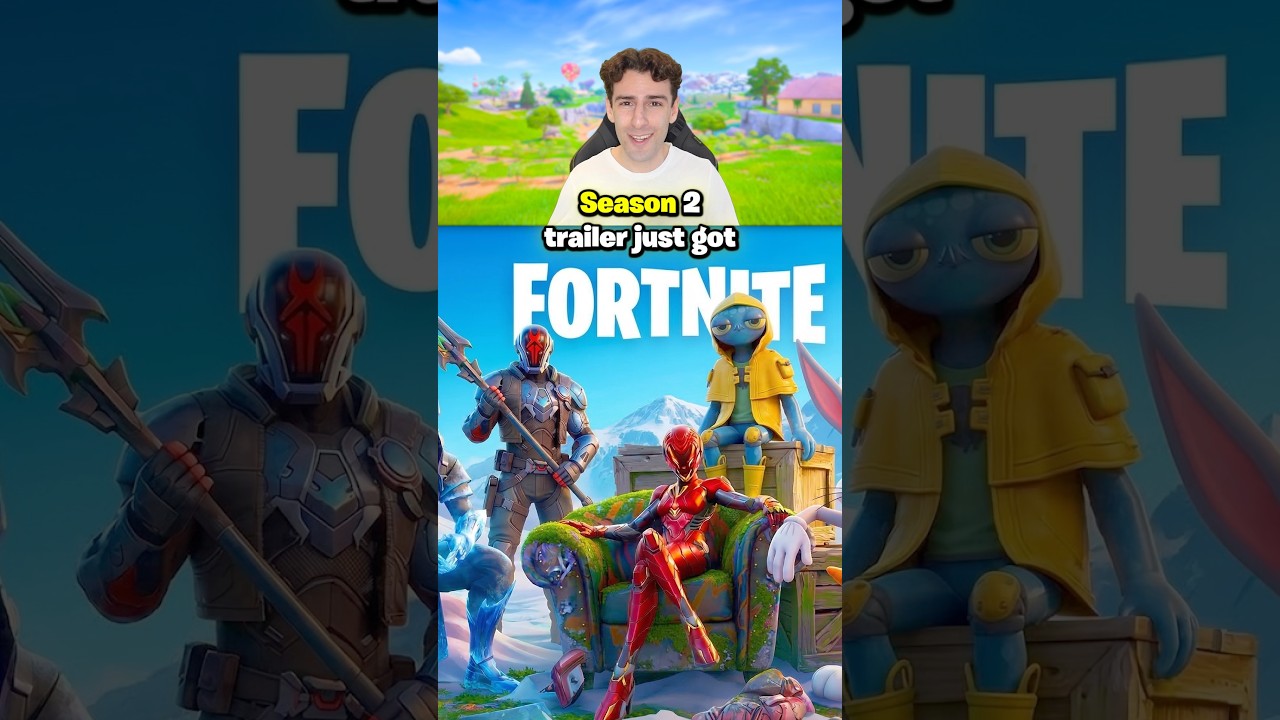 Вышел трейлер 2-го сезона 7-й главы Fortnite 🔥👀