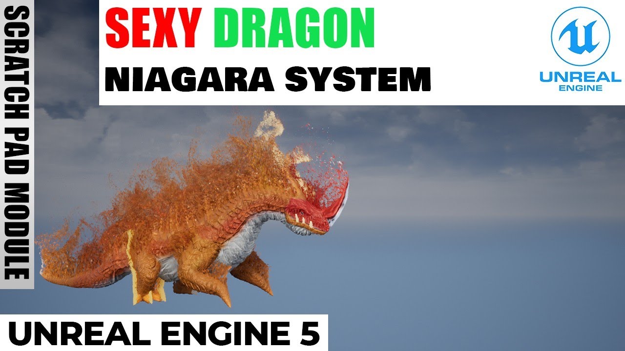 Niagara system spawn particle on static mesh with scratch pad script in unreal engine 5