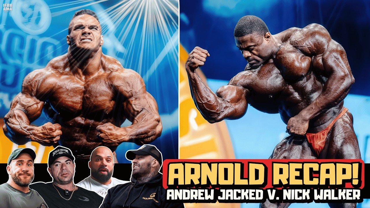 Andrew Jacked vs Nick Walker Pose for Pose Breakdown