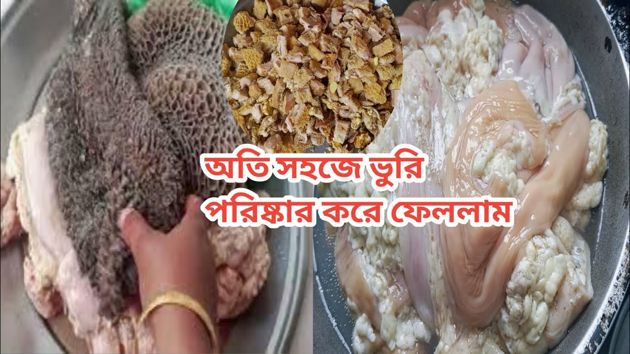 চুন ছাড়াই অতি সহজে ভুড়ি পরিষ্কার করলাম | গন্ধহীন ও ঝামেলাহীন পরিষ্কার করার আসল কৌশল!