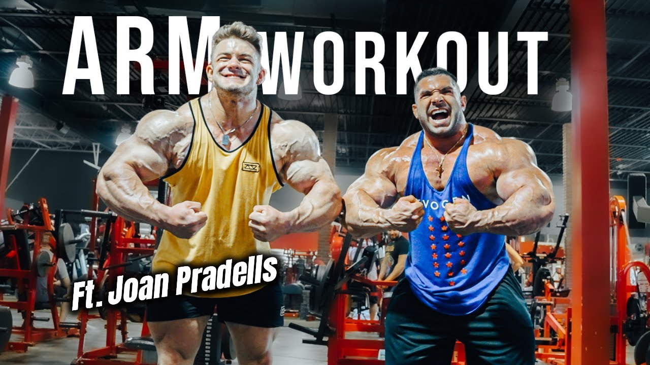 Derek Lunsford | Swole Arm Workout W/Joan Pradells