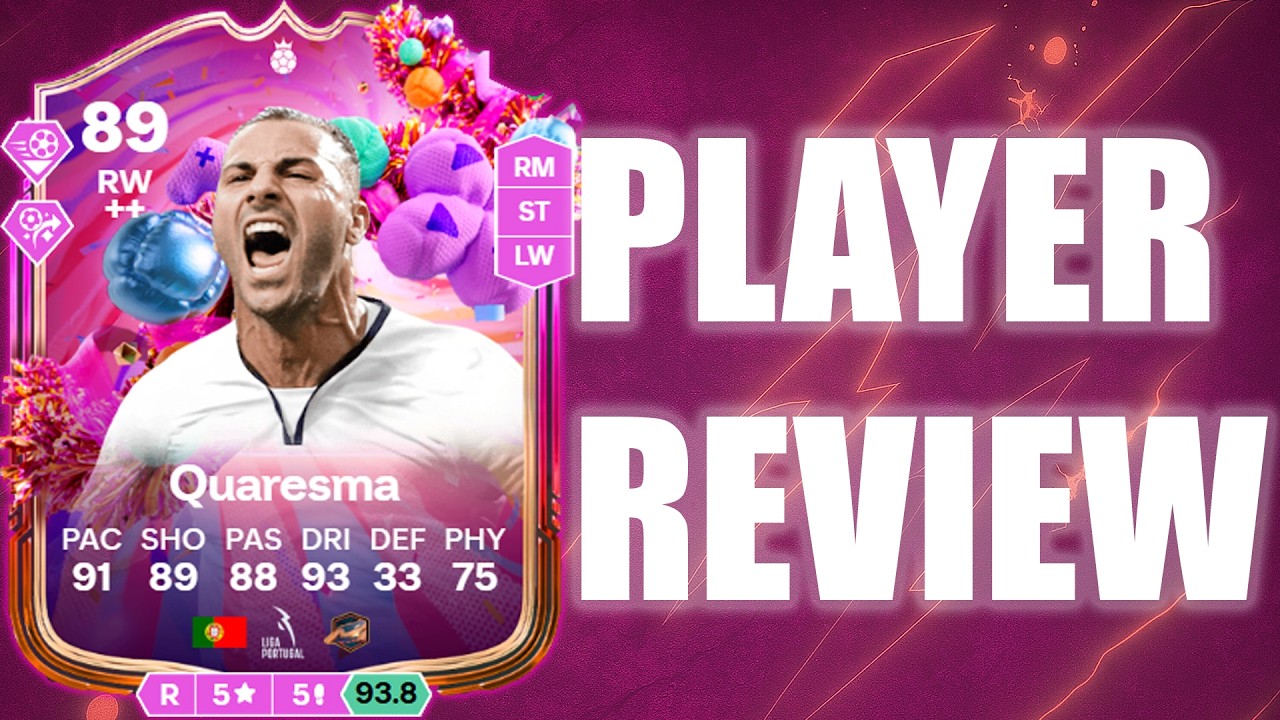 EA SPORT FC 26: RICARDO QUARESMA 89 FUT BIRTHDAY HERO PLAYER REVIEW