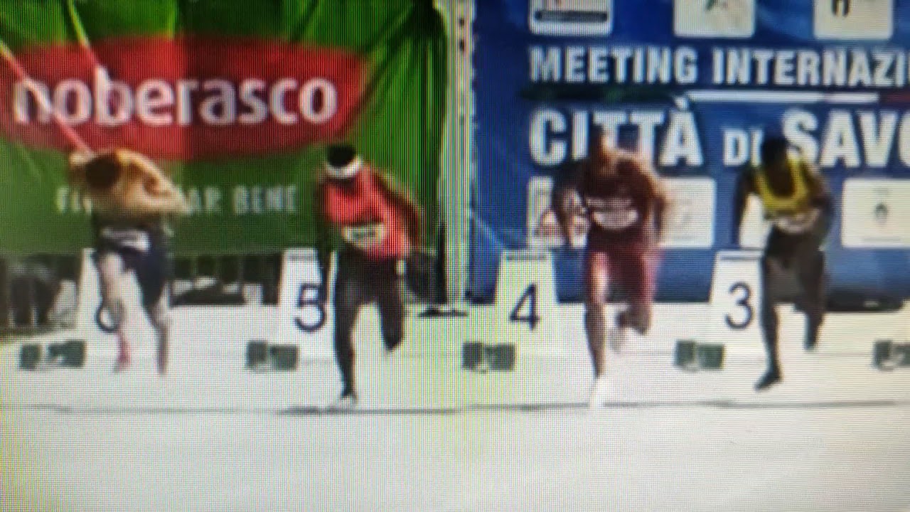 MARCELL JACOBS RECORD ITALIANO 9.95 100 METRI A SAVONA!