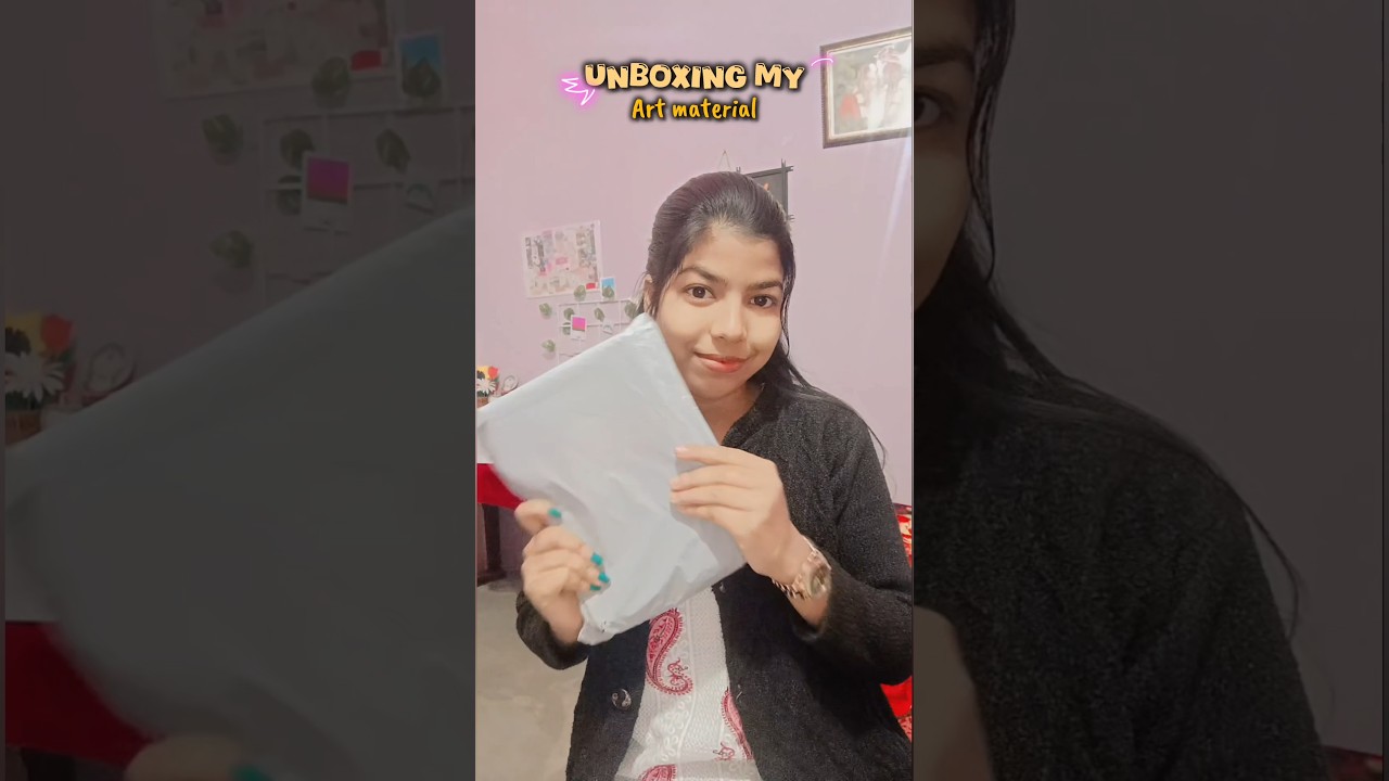 Unboxing my affordable art material from meesho😍 