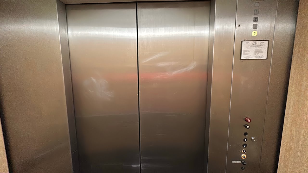 Vintage Otis Lexan Hydraulic Elevator @ Law Building Cleveland State University Cleveland Ohio