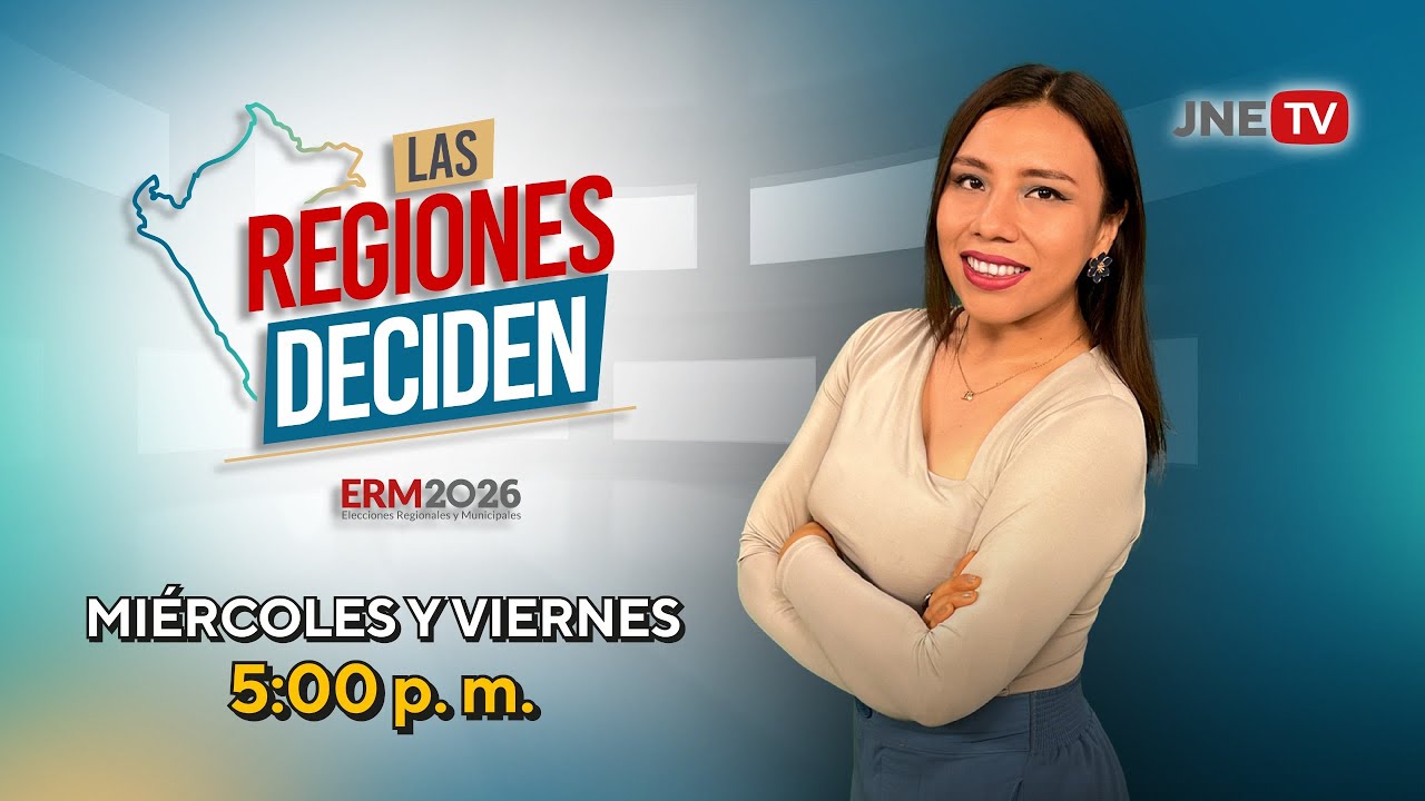 Elecciones Regionales y Municipales serán el 4 de octubre | Las Regiones Deciden |9 de enero de 2026