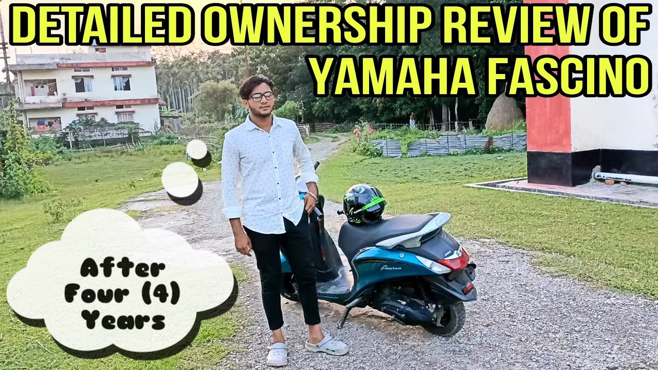 Ownership review of Yamaha Fascino after 4 years 😇 | The Road Mafia