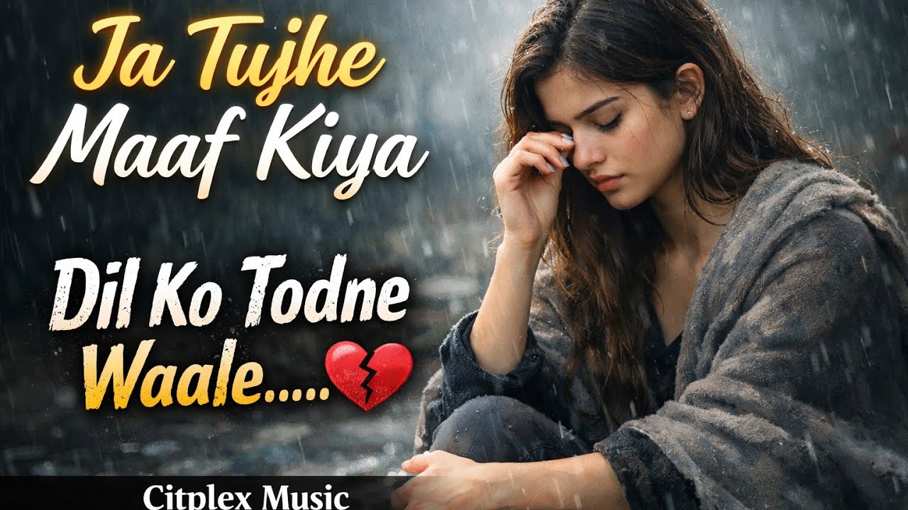 Ja Tujhe Maaf Kiya Dil Ko Todne Wale 💔 | Emotional Hindi Song | Heart Touching Song