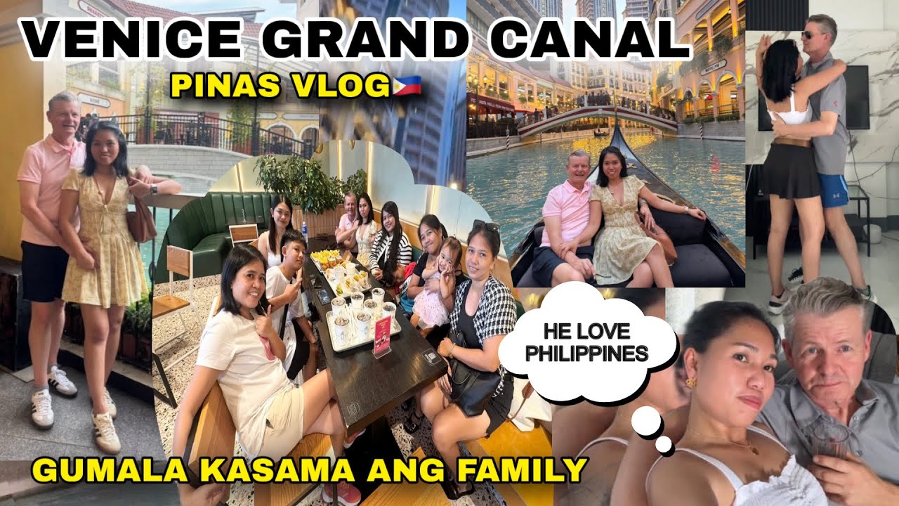 GALA WITH MY FAMILY SA MALL OF ASIA AT VENICE GRAND CANAL 🇵🇭 PINAS VLOG 