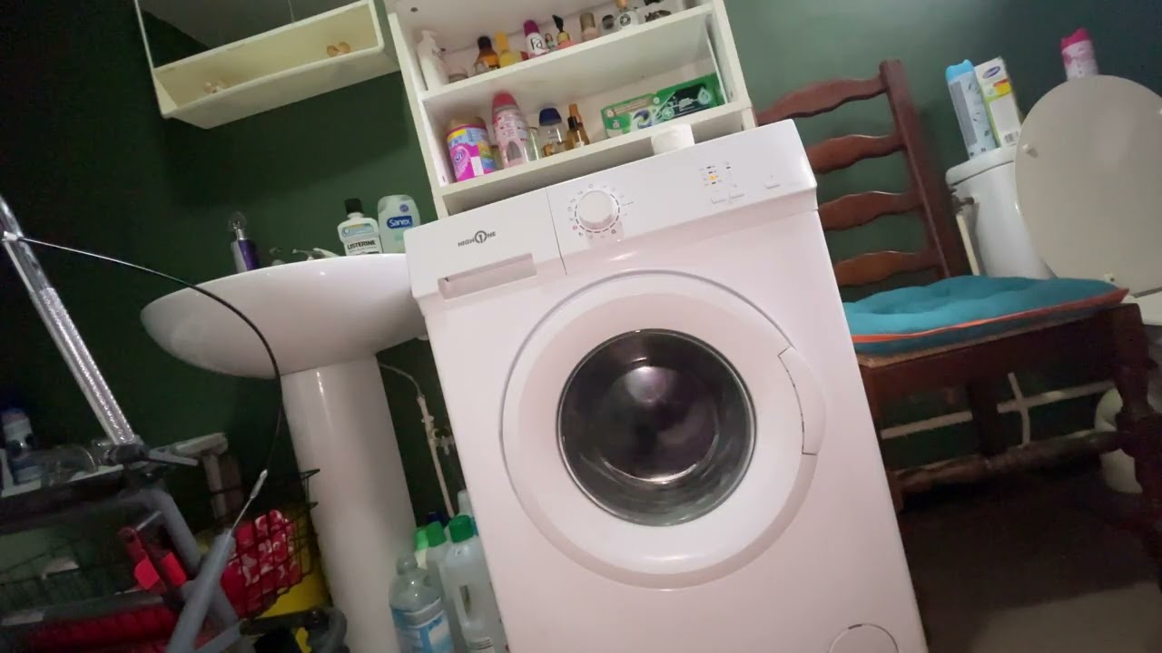 Voici le machine à laver à mon grand mère
