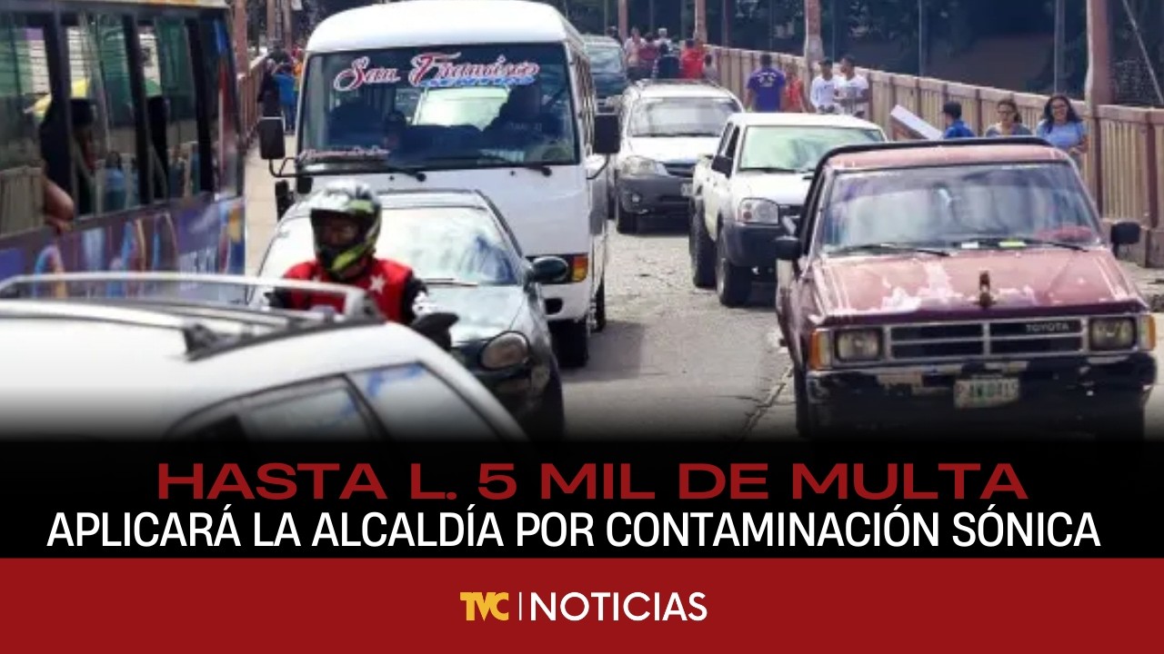 Hasta L. 5 mil de multa aplicará la alcaldía por contaminación sónica