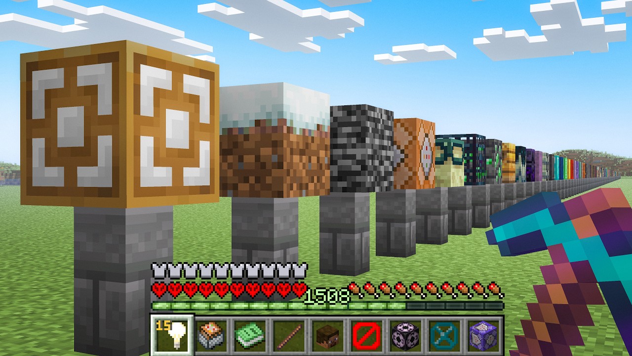 I Collected All 123 Illegal Minecraft Items
