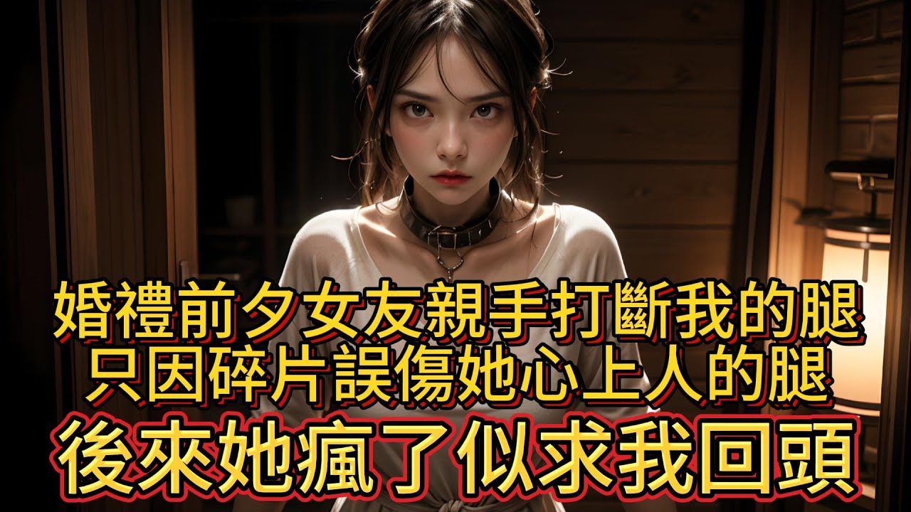 婚禮前夕女友親手打斷我的腿，只因碎片誤傷她心上人的腿，後來她瘋了似求我回頭。
