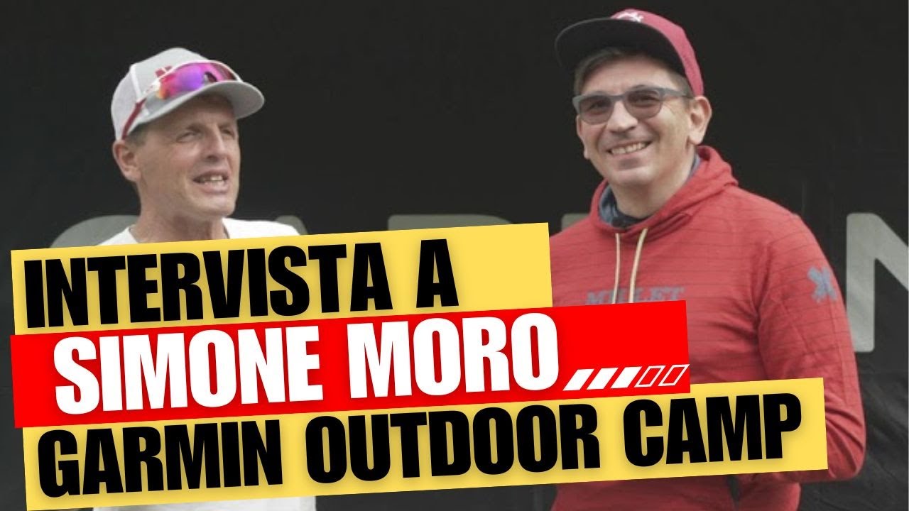 Simone Moro al Garmin Outdoor 2023, la tecnologia, la sua carriera e la prossima sfida al Lingtren