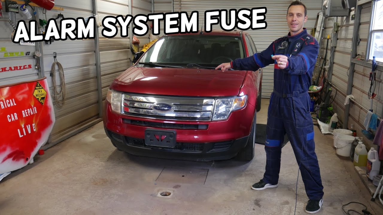 FORD EDGE ALARM FUSE LOCATION REPLACEMENT. PATS SYSTEM FUSE