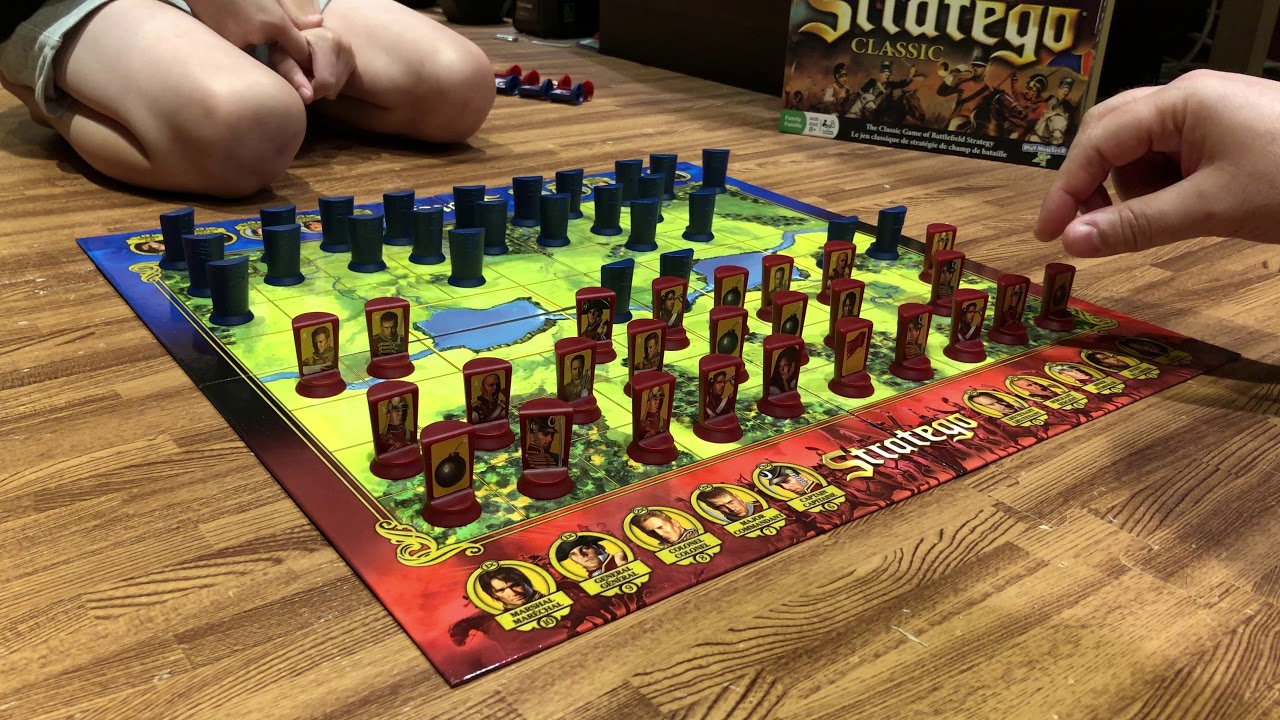 Playing Stratego With Son