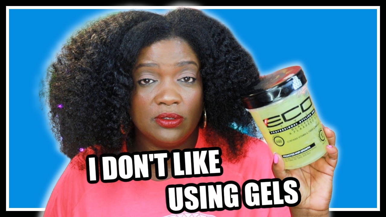 I Don't LIKE using STYLE CREAMS and GELS On My NATURAL HAIR Because I'm Not Attracted To Them