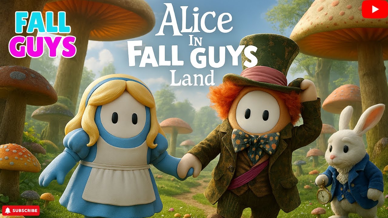 FALL GUYS - ALICE In FALL GUYS Land