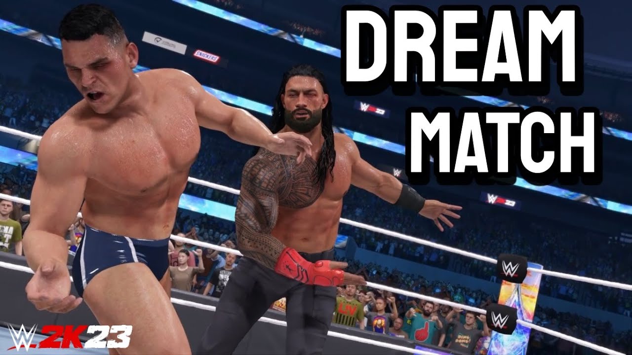 WWE 2K23: Roman Reigns vs Gunther Dream Match Highlights