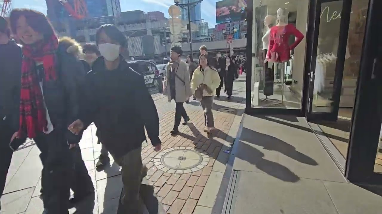 Morning walk in Shibuya TOKYO شيبويا الشهيرة