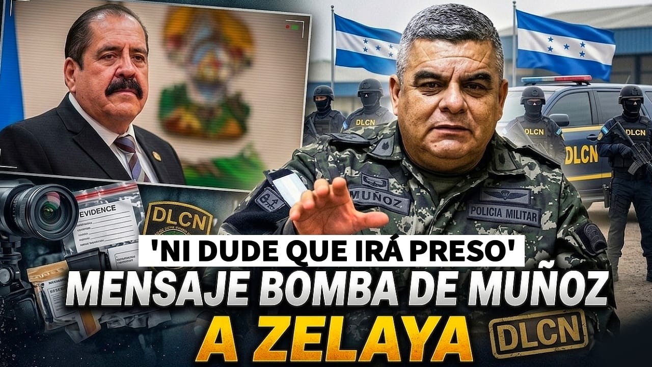 &iexcl;BOMBA EN HONDURAS! Director de la DLCN amenaza con detener a Carlos Zelaya: Ir&aacute; preso...