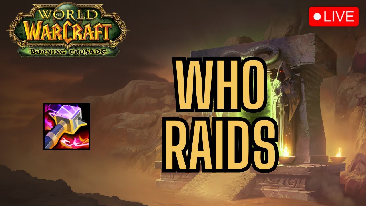 🔴 AQ40 TBC PRE PATCH 🚀 | who Nightslayer PVP Classic WoW