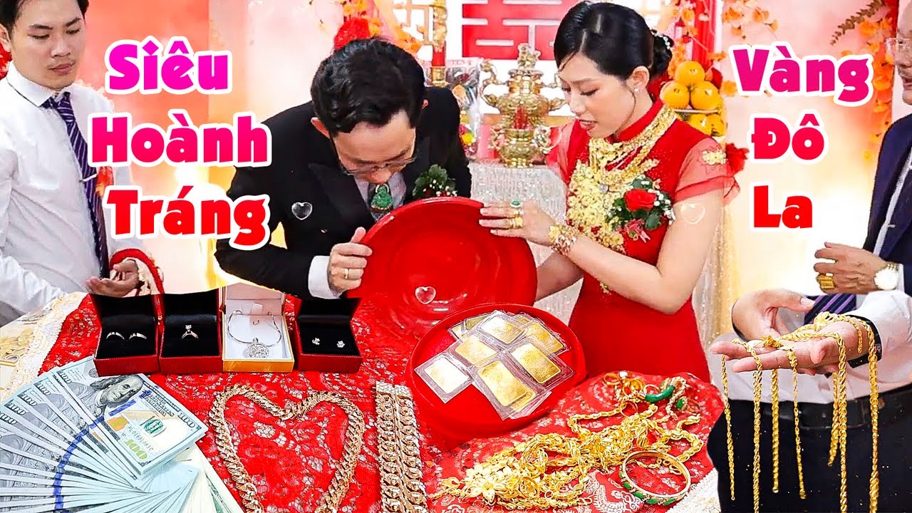 Đám Cưới Bạc Liêu Siêu Hoành Tráng AI CŨNG CHO RẤT NHIỀU VÀNG VÀ ĐÔ LA Dâu Rể Đẹp Đôi Quá