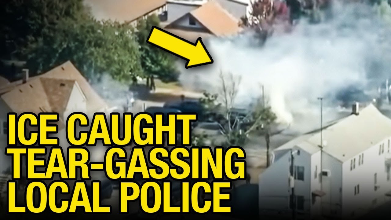 ICE Tear Gases MORE Police Officers In Chicago