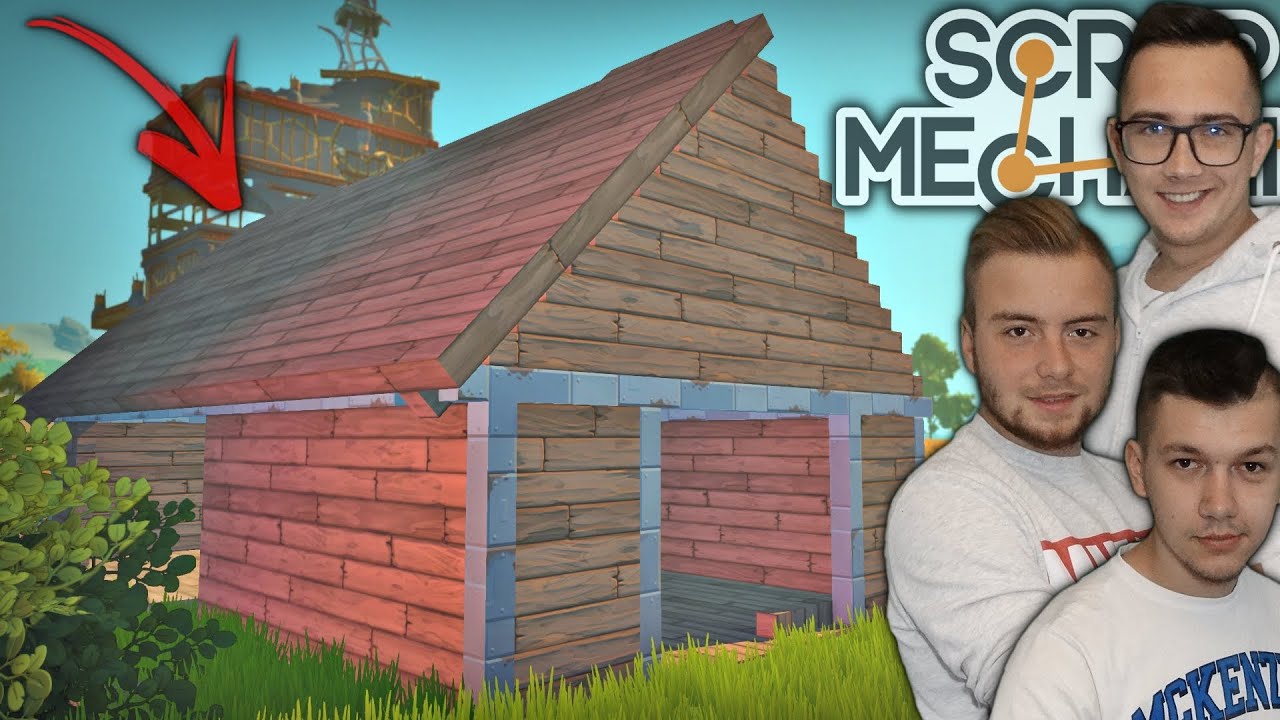 WYJAZD NA STARE ŚMIECI & BUDOWANIE STODOŁY 😱SCRAP MECHANIC [SURVIVAL] MP#38 PL 🔥  MST