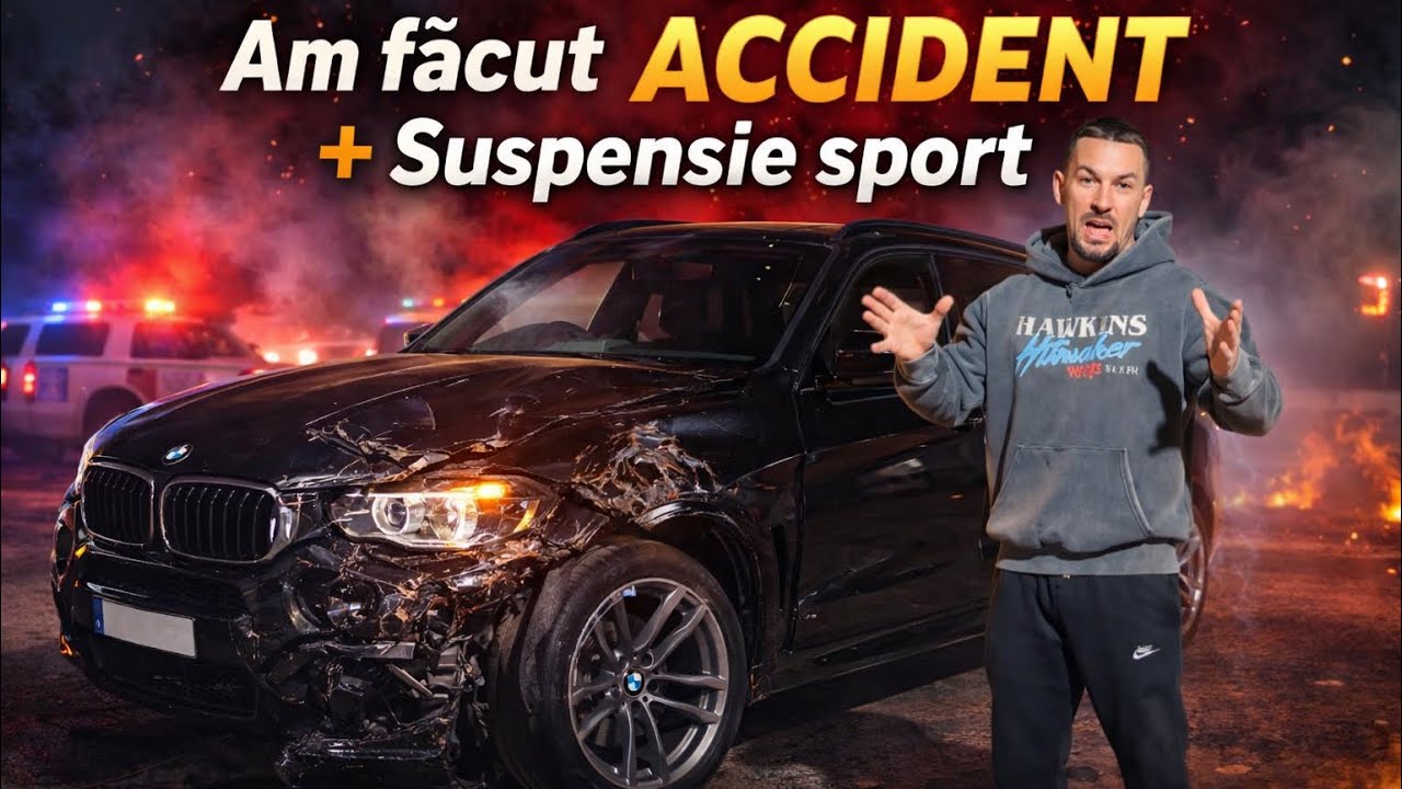 Am Facut ACCIDENT !!! Montez Suspensie Sport pe X5 - Daily VLOG-BROCODING