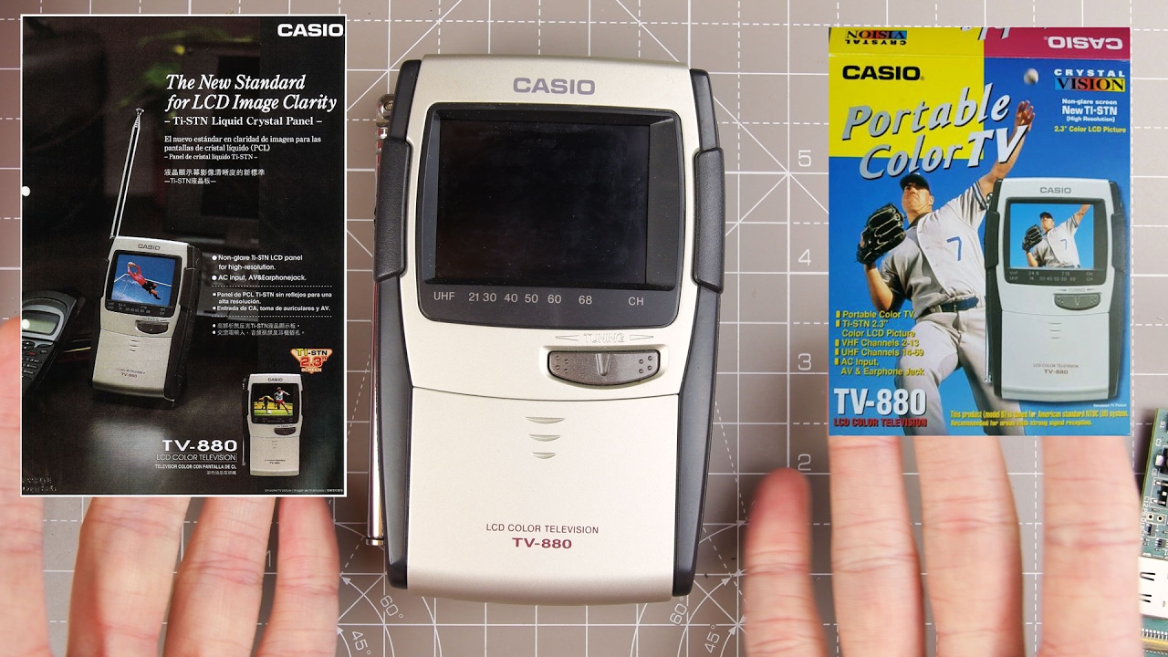 Часть 1: Raspberry Pi Zero Retro TV с Casio TV 880