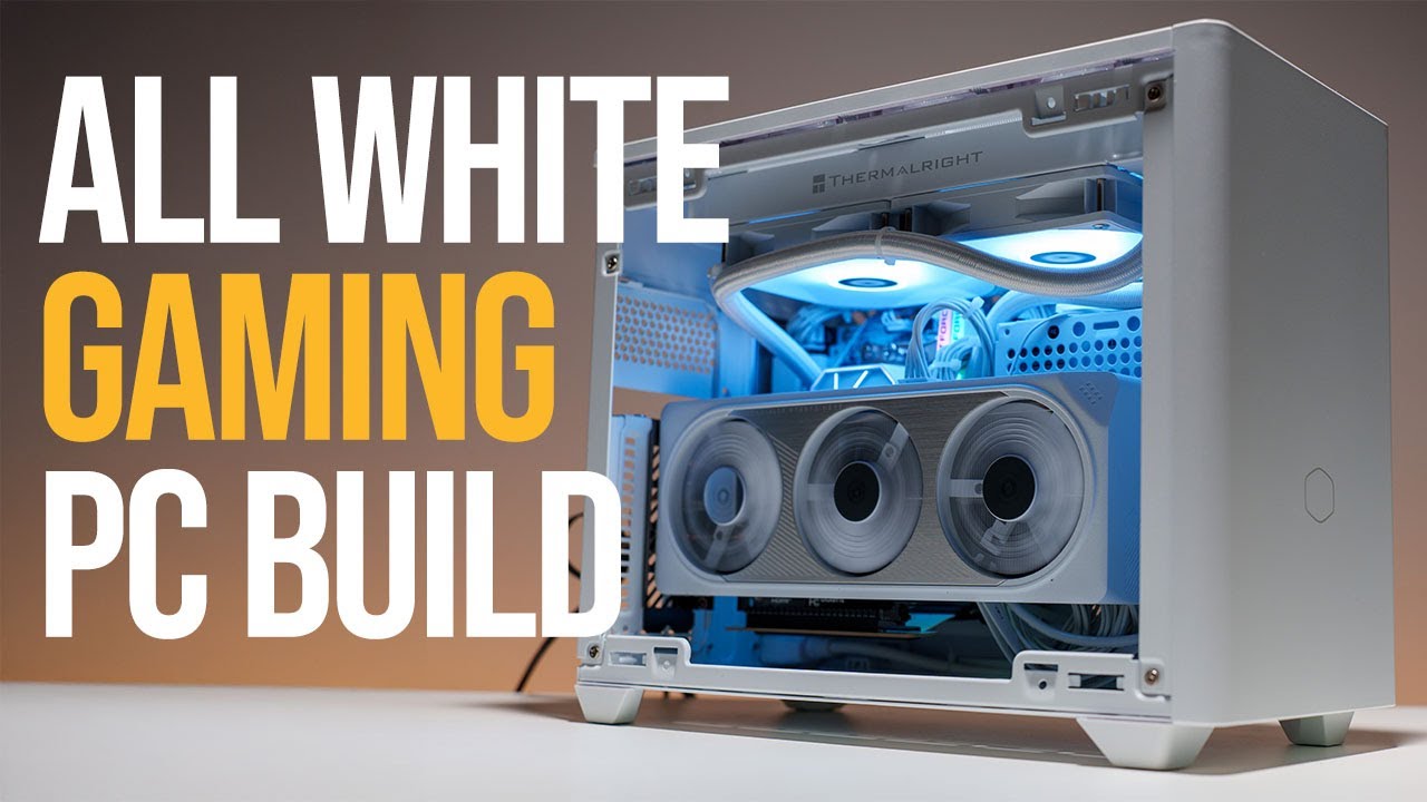 The White Series Continues! Building an Upgraded Mini-ITX Dream PC (NR200P V2 & RTX 4060)