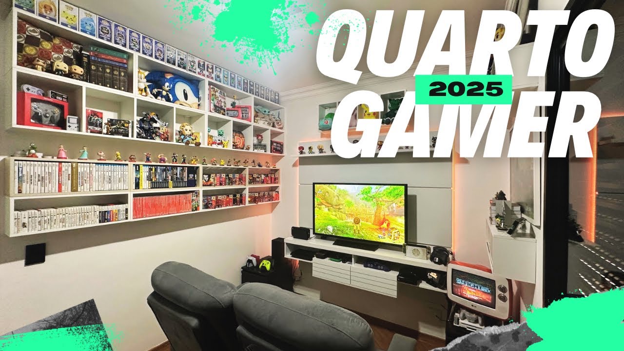 Minha Game Room / Quarto Gamer 3.0 (2025)