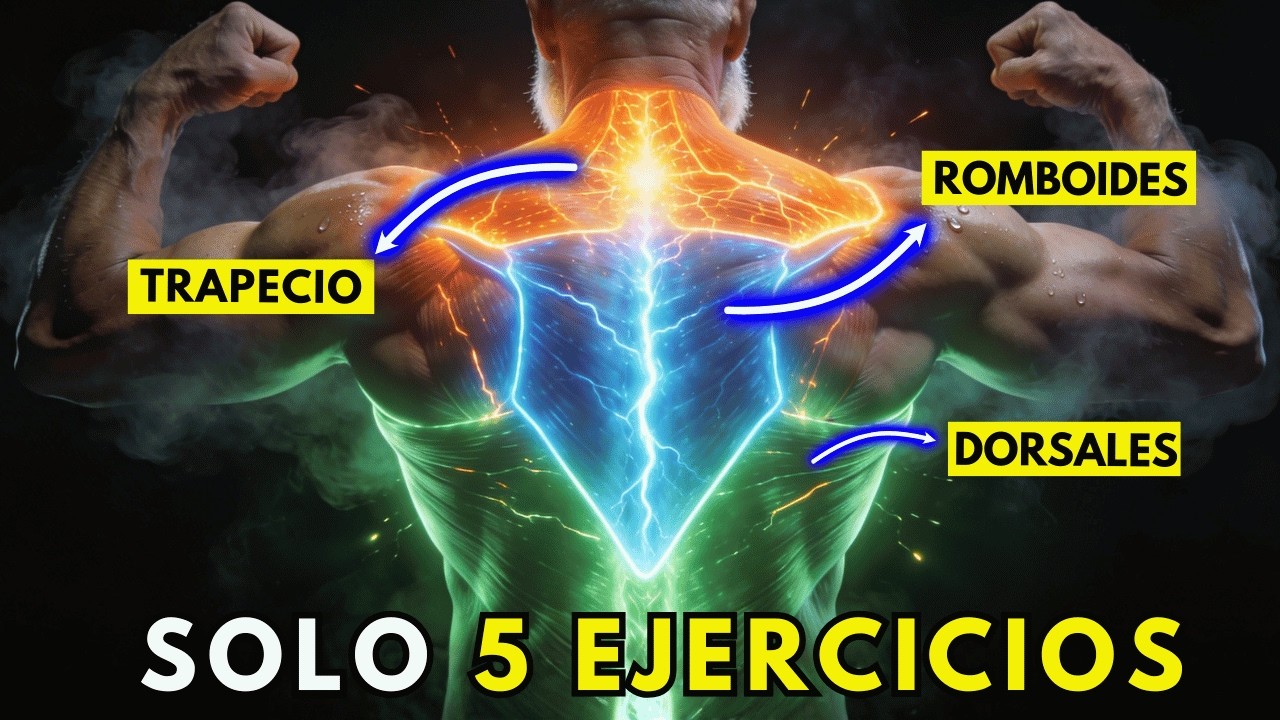 Los Únicos 5 Ejercicios de Espalda Que Necesitas Para Dorsales Más Anchos, Trapecios y Mejor Postura