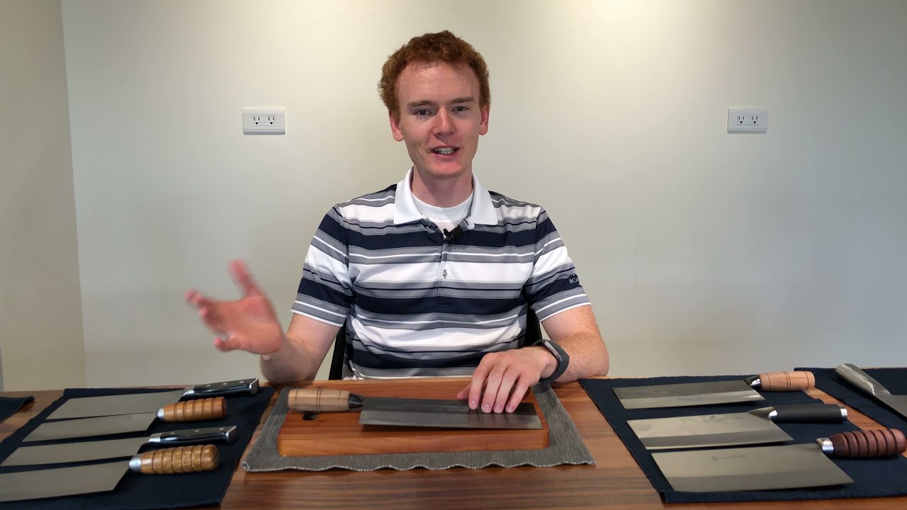 Intro to Chinese Slicing Cleaver/ Chinese Chef Knife/ Light Chinese Cleaver/ Vegetable Cleaver