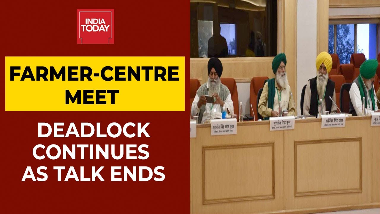 Deadlock Continues As Farmer-Centre Meet Ends; Next Round Of Talks On Dec 9 | Breaking News