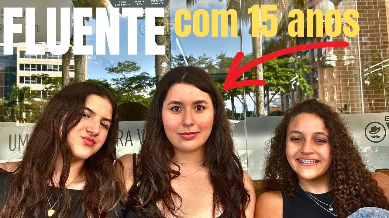 Menina BRASILEIRA de 15 Anos FALA INGL&Ecirc;S FLUENTE ,como ela APRENDEU ?