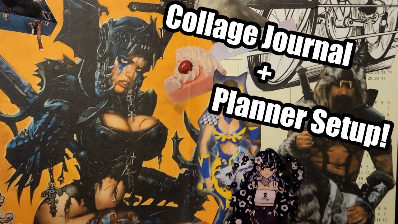 Collage Journal + Sterling Ink Planner Setup 2026!