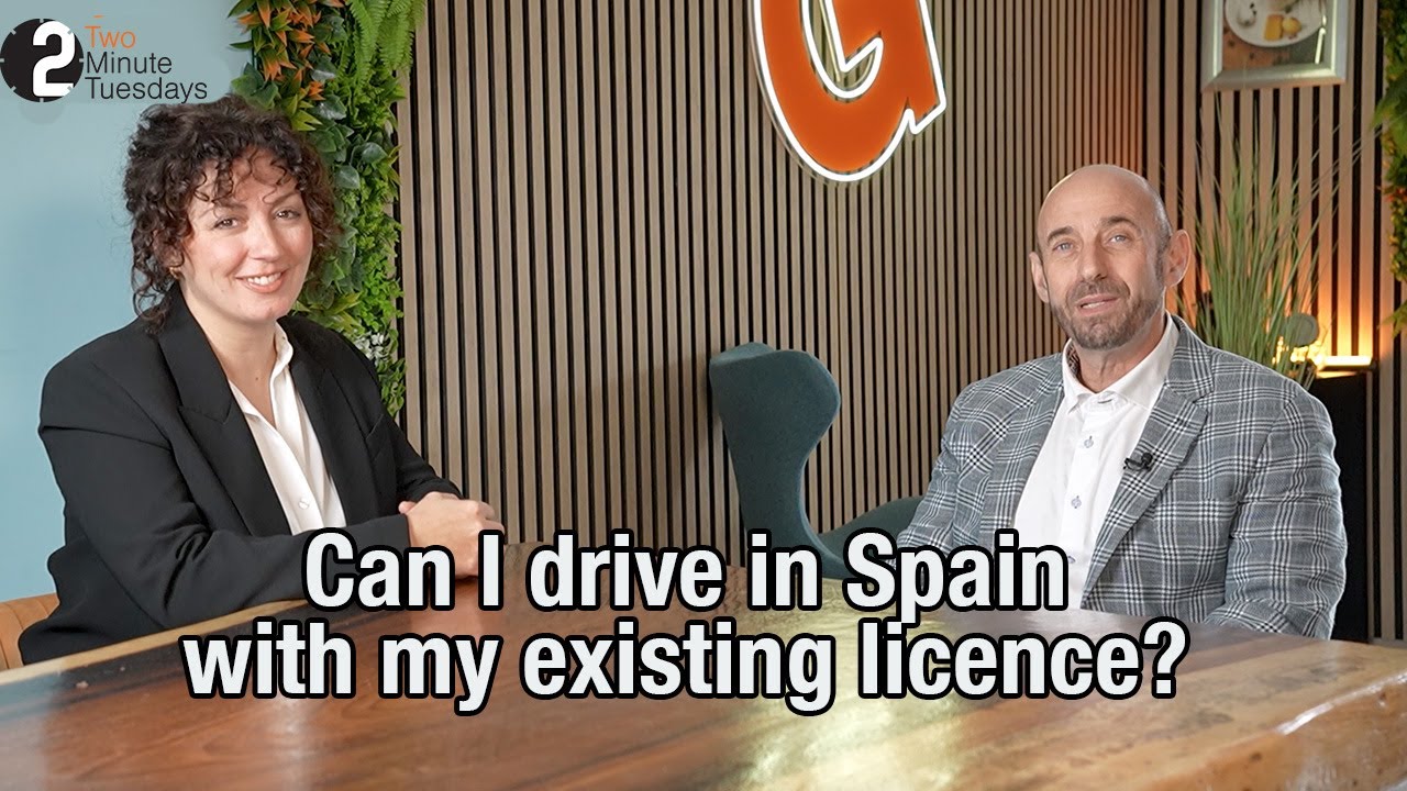 Can You Drive in Spain with Your Existing License? | 2 Minute Tuesdays Ep27