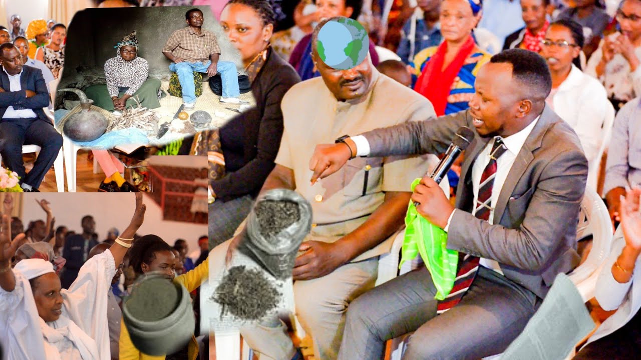 Prophet a amuhaye ikimenyetso ,mucyumba harimo ishashi  irimo imiti wisiga ,nifoto yumupfumu🤔yego pe