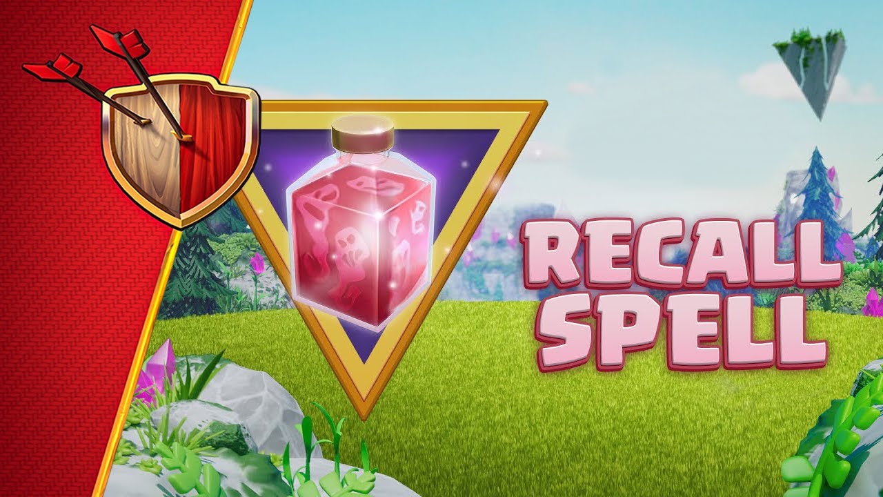 Redeploy With RECALL SPELL (Clash of Clans New Update)